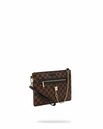 HENNY LOCK SHARKS IN PARIS CROSSOVER CLUTCH