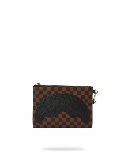 HENNY LOCK SHARKS IN PARIS CROSSOVER CLUTCH