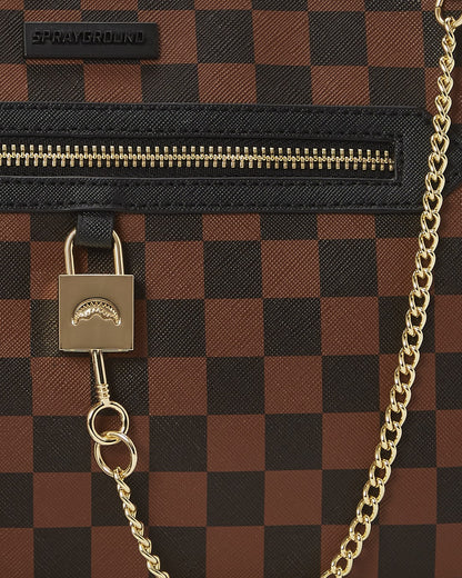 HENNY LOCK SHARKS IN PARIS CROSSOVER CLUTCH