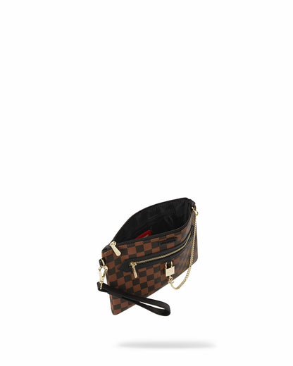 HENNY LOCK SHARKS IN PARIS CROSSOVER CLUTCH