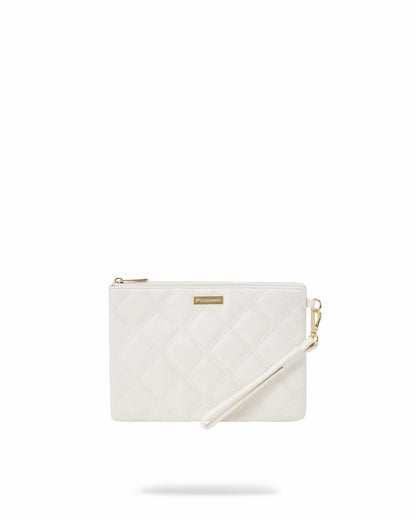 RIVIERA LE BLANC GOLD CHAIN SHARK CROSSOVER CLUTCH