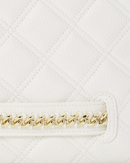 RIVIERA LE BLANC GOLD CHAIN SHARK CROSSOVER CLUTCH