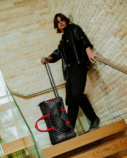 MONACO SHARK CLUB DUFFLE WHEELY