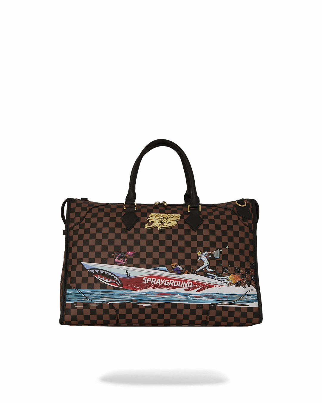 THE 305 SPEEDBOAT GETAWAY PYRAMID DUFFLE