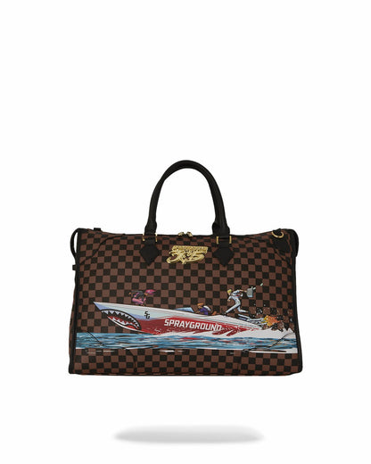 THE 305 SPEEDBOAT GETAWAY PYRAMID DUFFLE