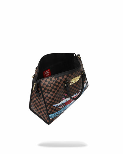 THE 305 SPEEDBOAT GETAWAY PYRAMID DUFFLE