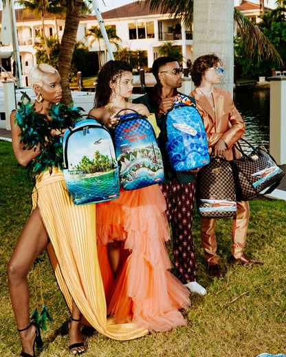 THE 305 SPEEDBOAT GETAWAY PYRAMID DUFFLE