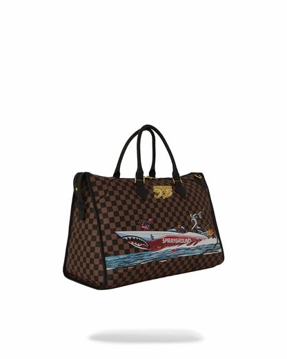 THE 305 SPEEDBOAT GETAWAY PYRAMID DUFFLE