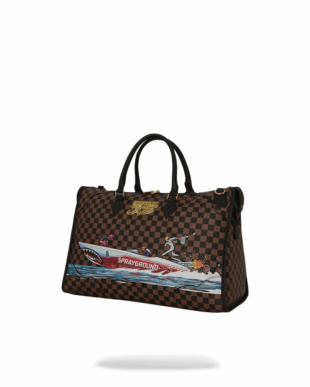 THE 305 SPEEDBOAT GETAWAY PYRAMID DUFFLE