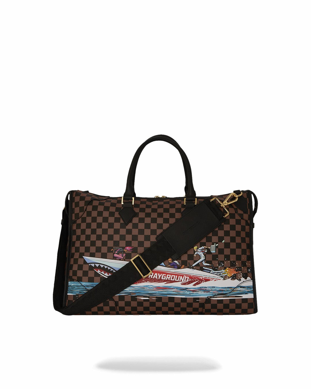 THE 305 SPEEDBOAT GETAWAY PYRAMID DUFFLE