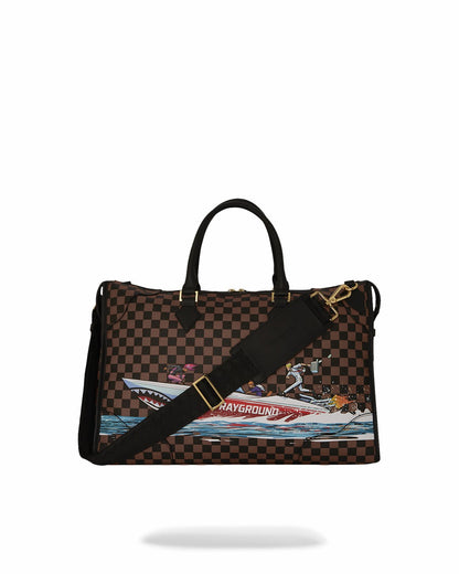 THE 305 SPEEDBOAT GETAWAY PYRAMID DUFFLE
