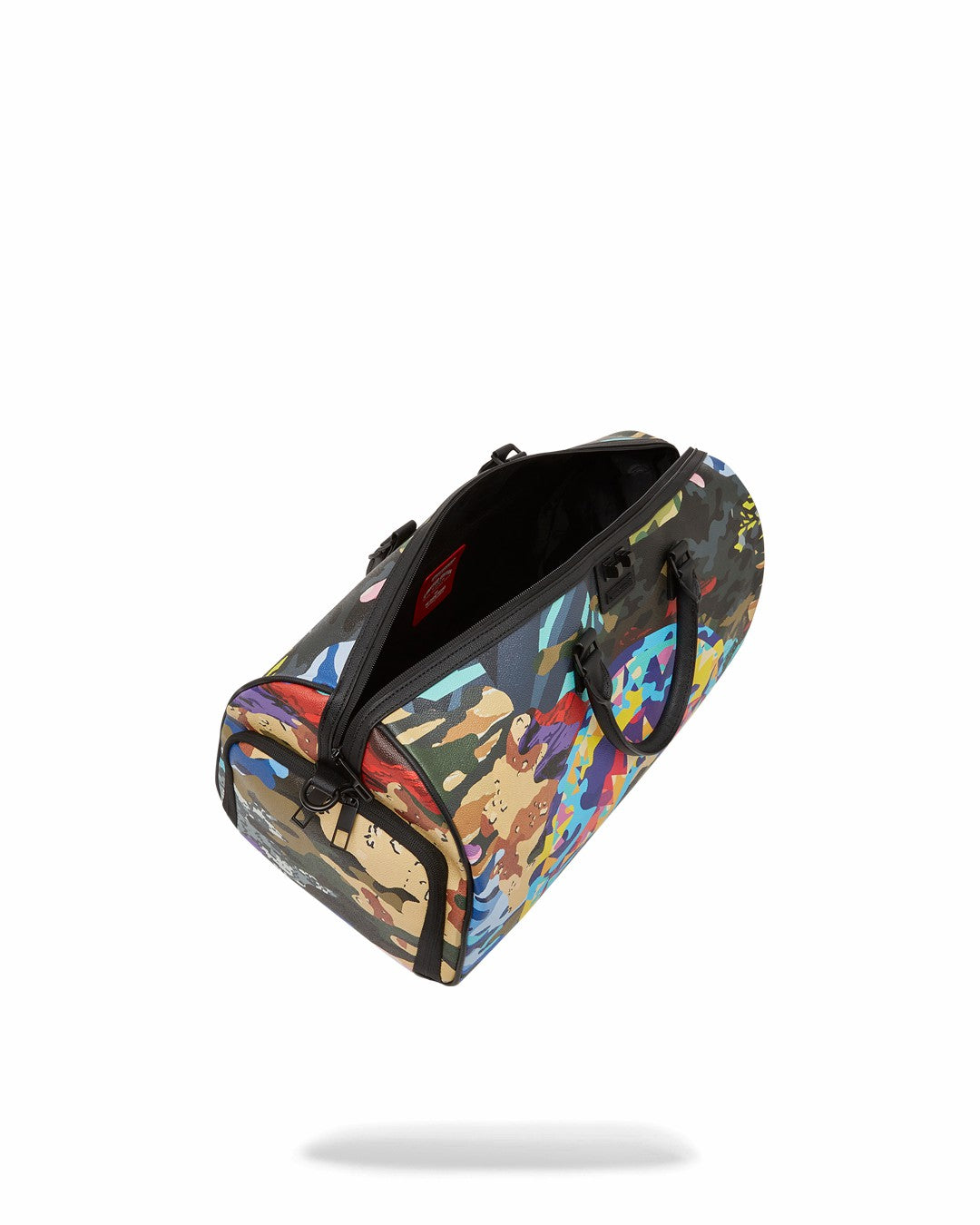 SLICED AND DICED CAMO DUFFLE