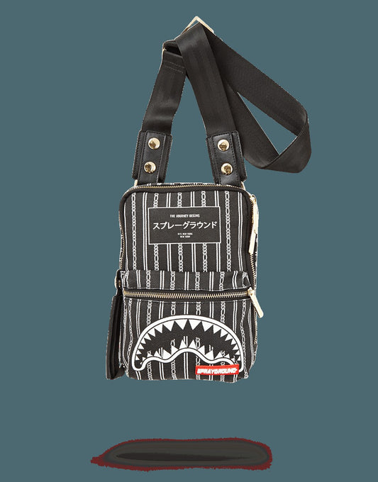 REVERSE BLACK SHARKS IN PARIS SLING