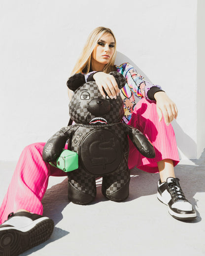 HENNY AIIR TO THE THRONE MONEYBEAR TEDDYBEAR BACKPACK