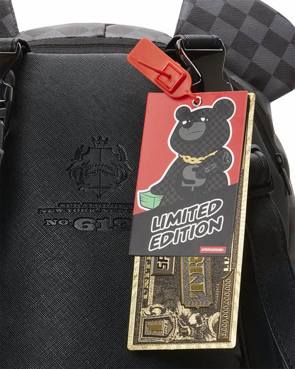 HENNY AIIR TO THE THRONE MONEYBEAR TEDDYBEAR BACKPACK
