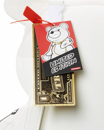 RIVIERA LE BLANC GOLD CHAIN MONEYBEAR TEDDYBEAR BACKPACK