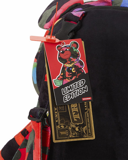 CAMOBURST MONEYBEAR TEDDYBEAR BACKPACK