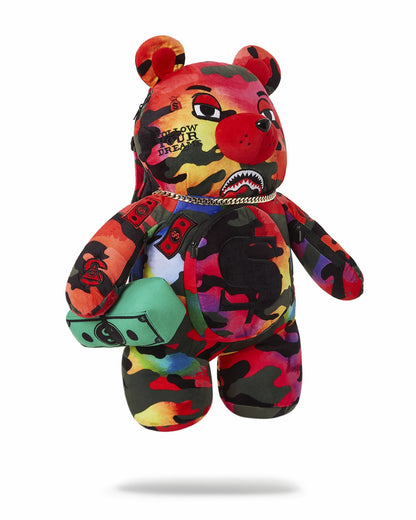 CAMOBURST MONEYBEAR TEDDYBEAR BACKPACK