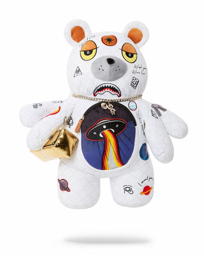 UFO SPACED OUT MONEYBEAR TEDDYBEAR BACKPACK