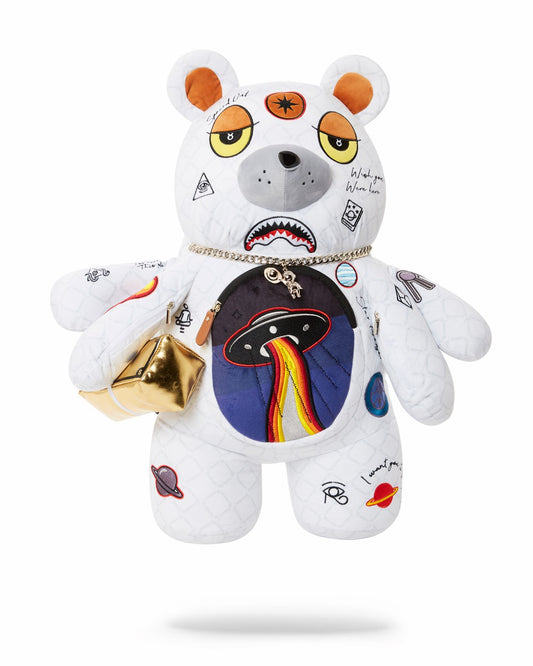 UFO SPACED OUT MONEYBEAR TEDDYBEAR BACKPACK