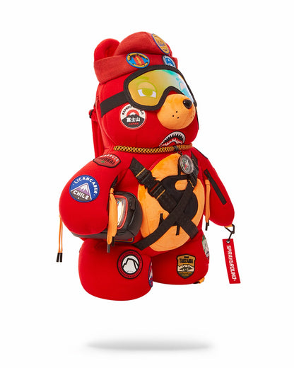 THE GLOBAL EXPEDITION MONEYBEAR TEDDYBEAR BACKPACK