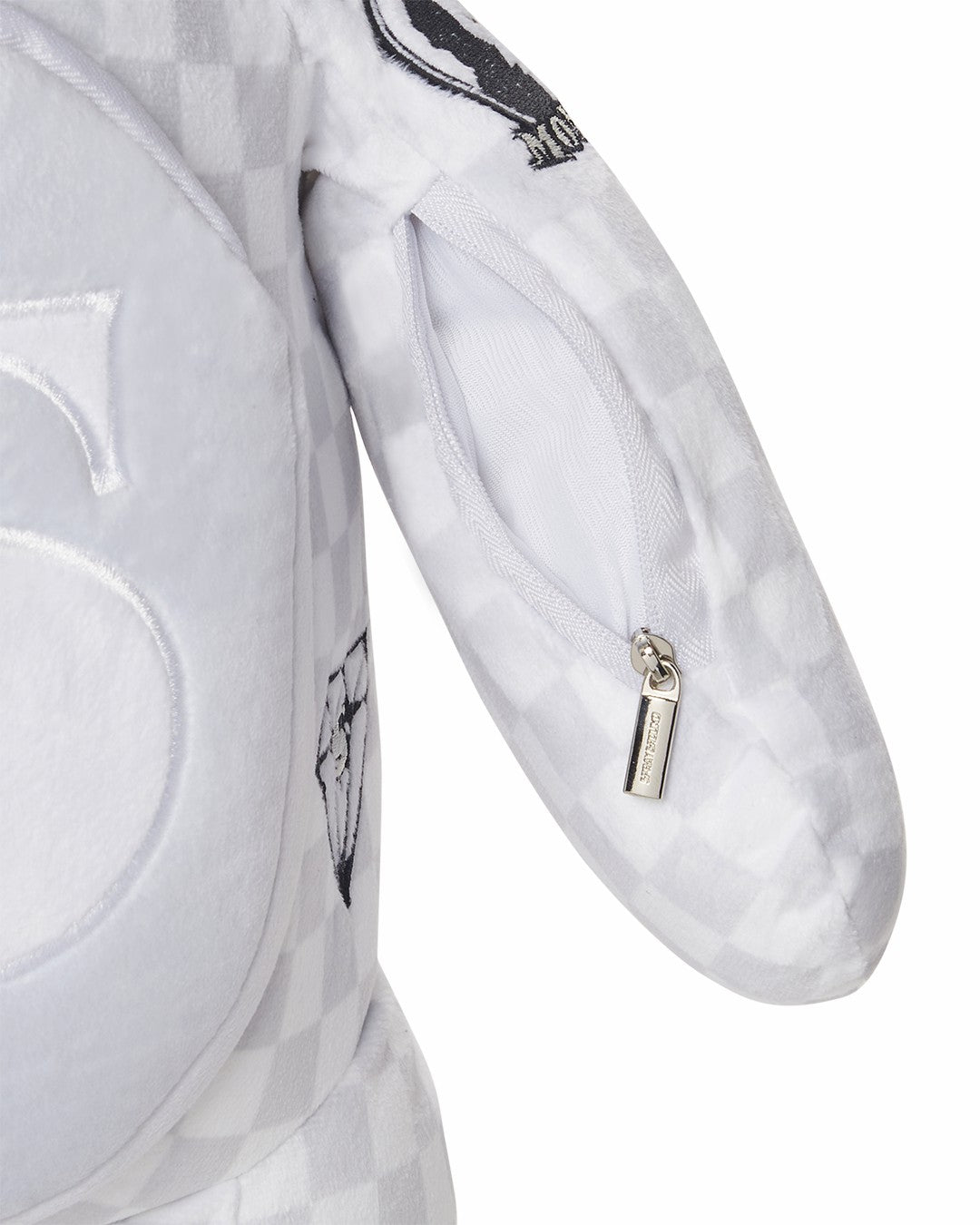 SPLIT THE CHECK (PEARL) MONEYBEAR TEDDYBEAR BACKPACK