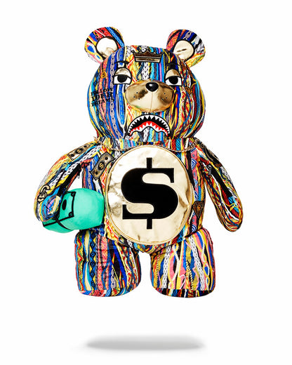THE GOLDEN AGE MONEYBEAR TEDDYBEAR BACKPACK