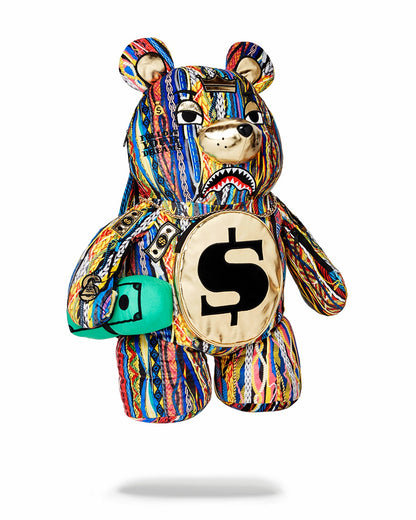 THE GOLDEN AGE MONEYBEAR TEDDYBEAR BACKPACK