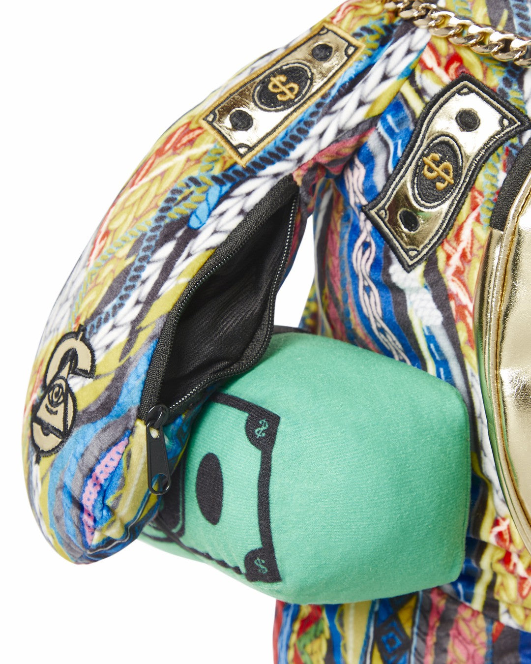 THE GOLDEN AGE MONEYBEAR TEDDYBEAR BACKPACK