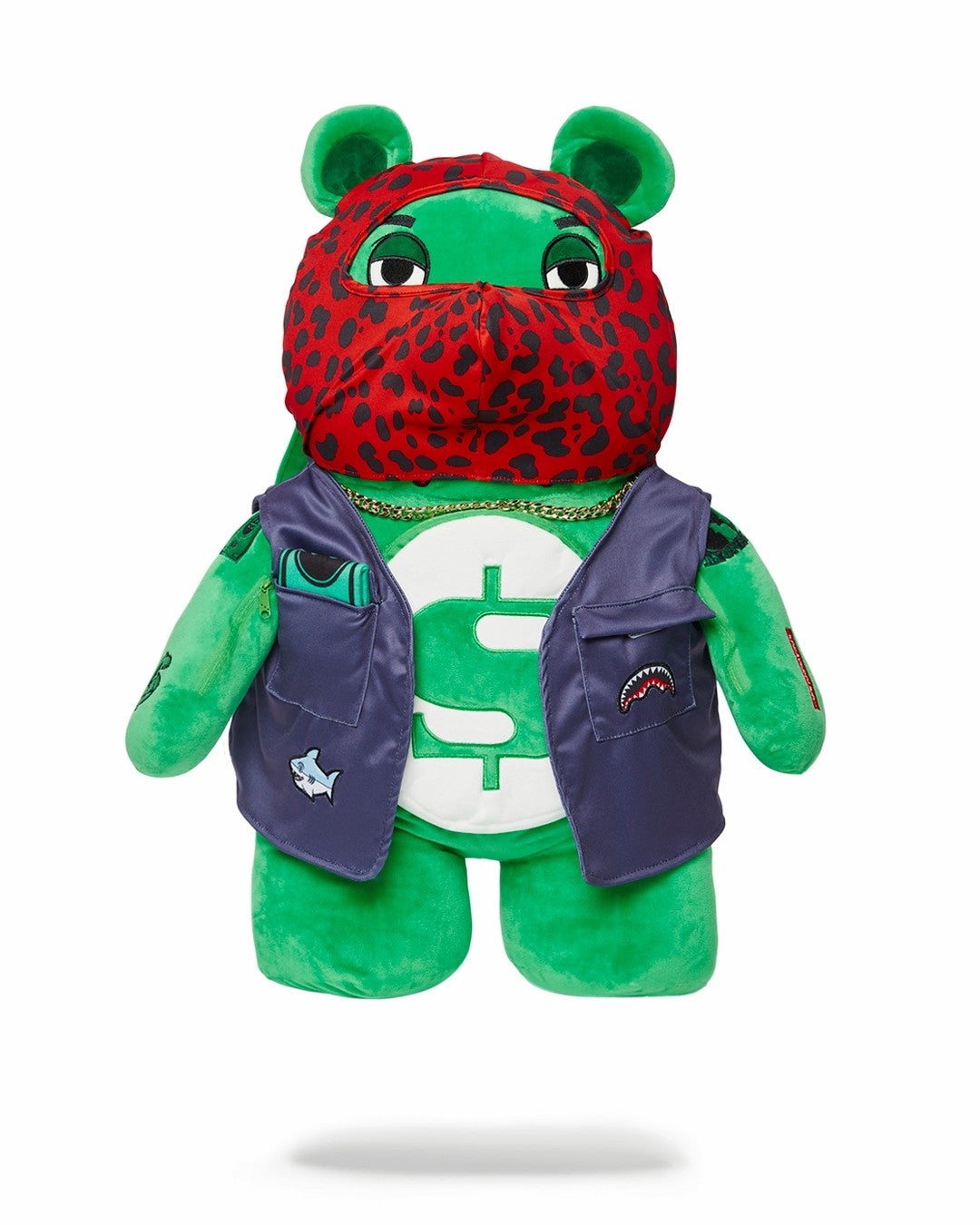 SKI MASK THE BEAR - MONEYBEAR TEDDYBEAR BACKPACK