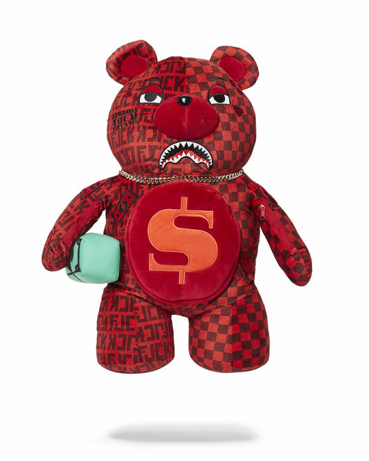 VENI VIDI VICI MONEYBEAR TEDDYBEAR BACKPACK