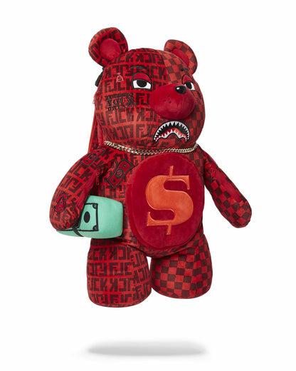 VENI VIDI VICI MONEYBEAR TEDDYBEAR BACKPACK
