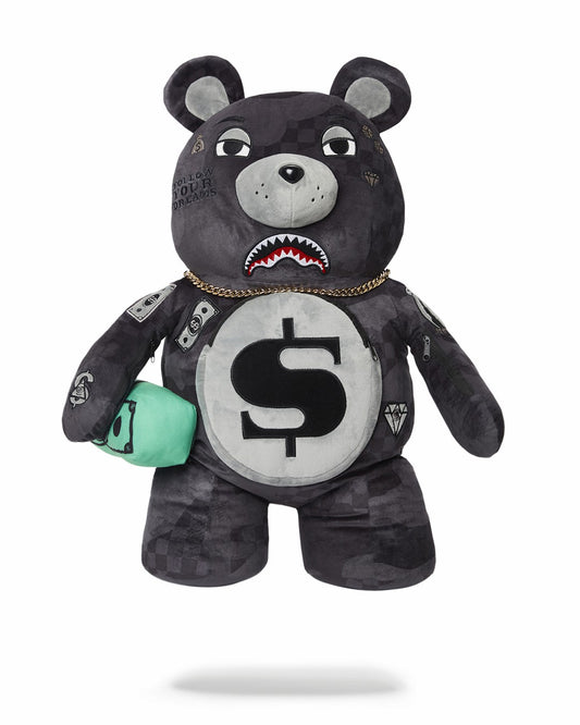 3AM NEVER SLEEP MONEYBEAR TEDDYBEAR BACKPACK