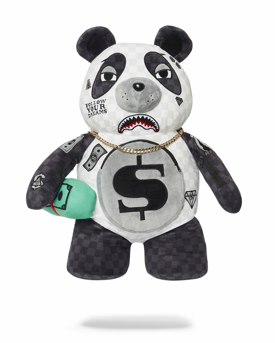 MONEYBEAR TEDDYBEAR BACKPACK PANDA PANDA PANDA