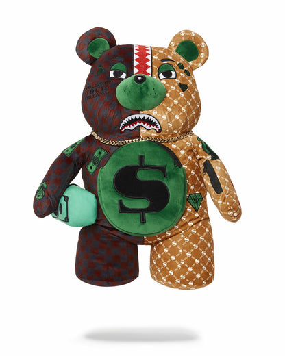 MONEY BEAR TEDDYBEAR BACKPACK PARIS VS FLORENCE