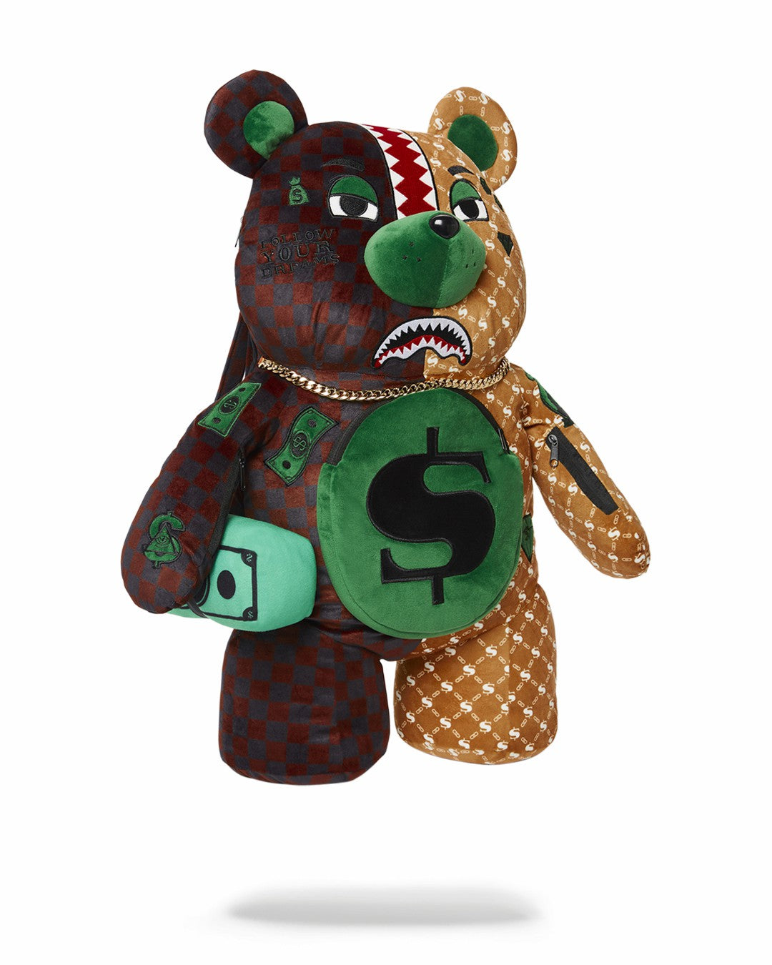 MONEY BEAR TEDDYBEAR BACKPACK PARIS VS FLORENCE