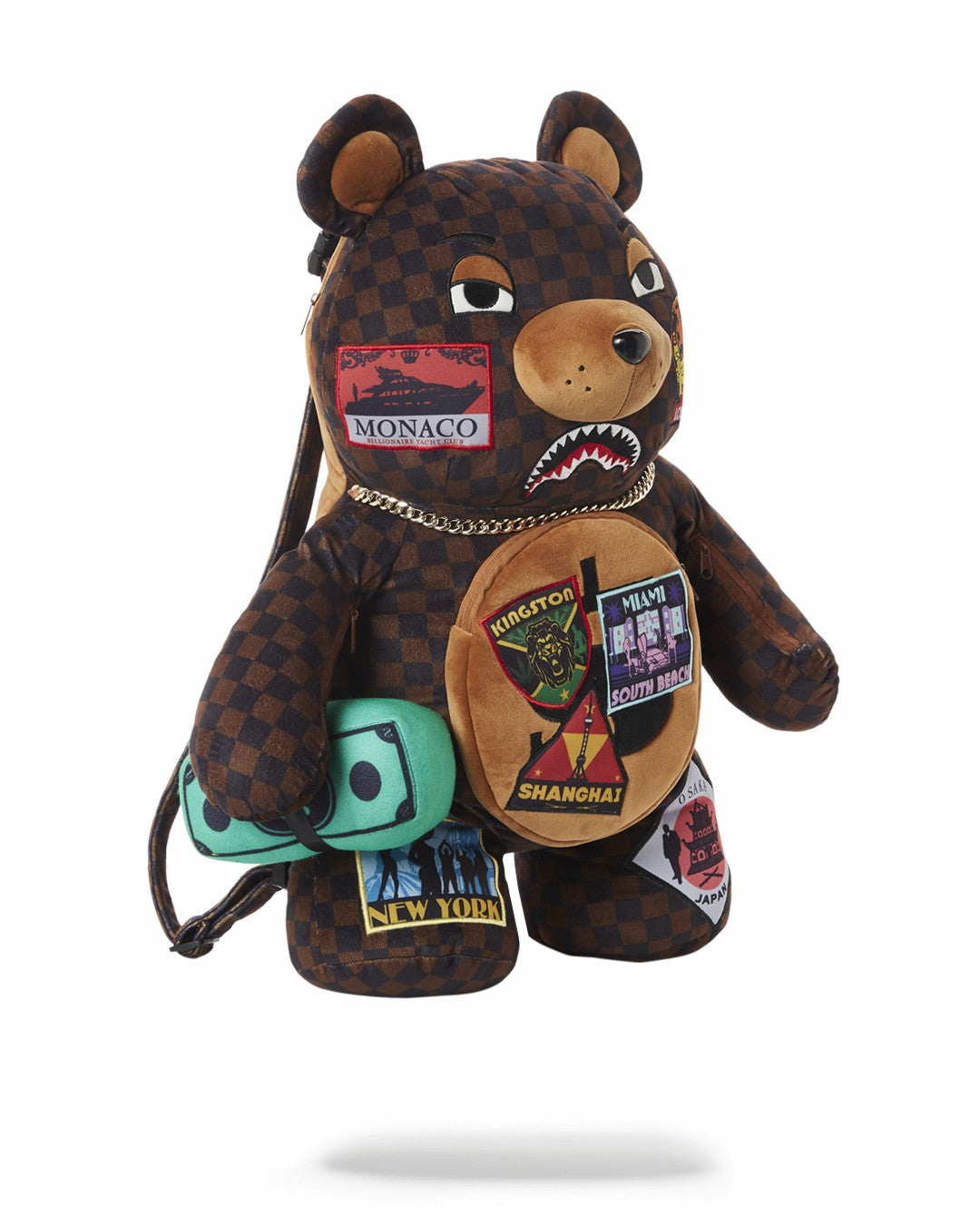 GLOBAL MOGUL MONEYBEAR TEDDYBEAR BACKPACK