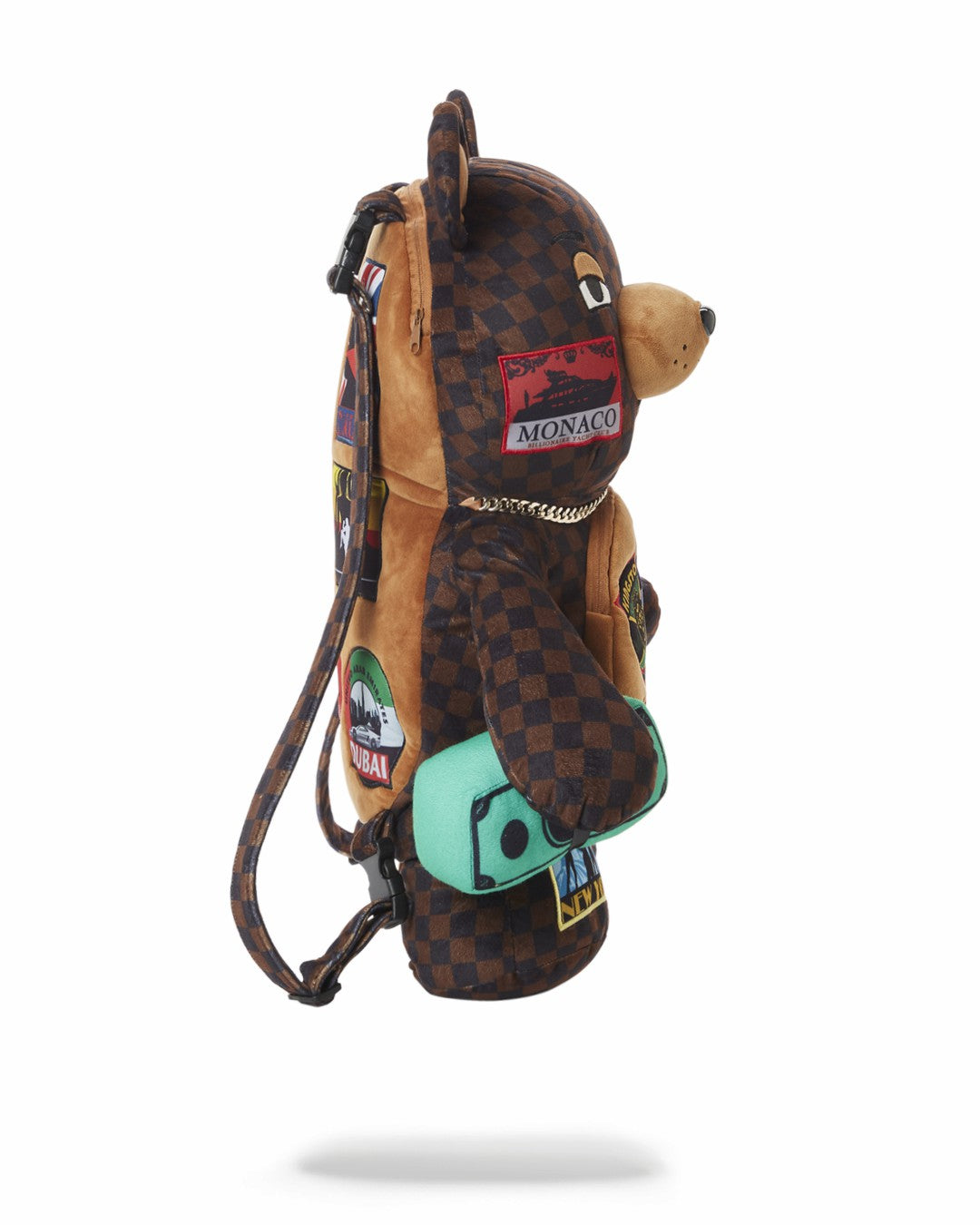 GLOBAL MOGUL MONEYBEAR TEDDYBEAR BACKPACK