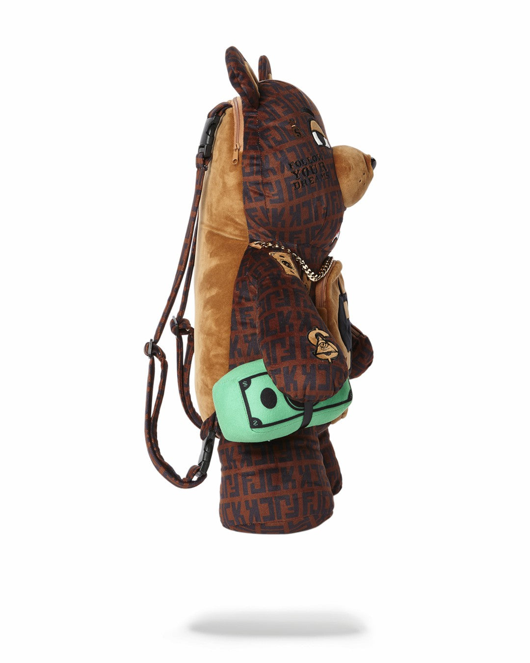 OFFENDED MONEYBEAR TEDDYBEAR BACKPACK