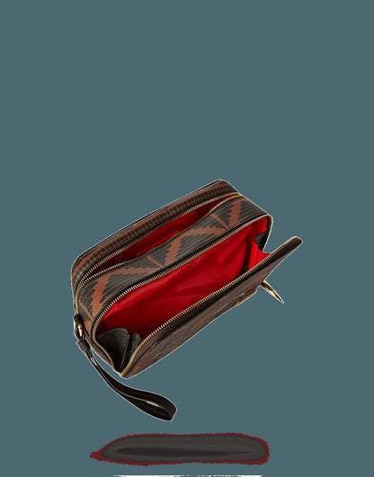 LEOPARDS IN PARIS TOILETRY AKA MONEY BAG