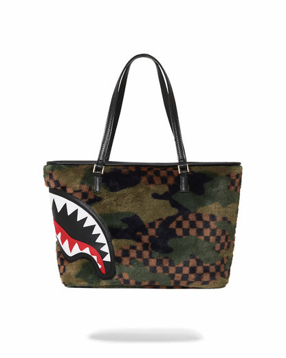 BIG SKY FUR SHARK TOTE