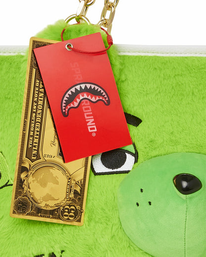 PLUSH MONEYBEAR TOTE (GREEN)