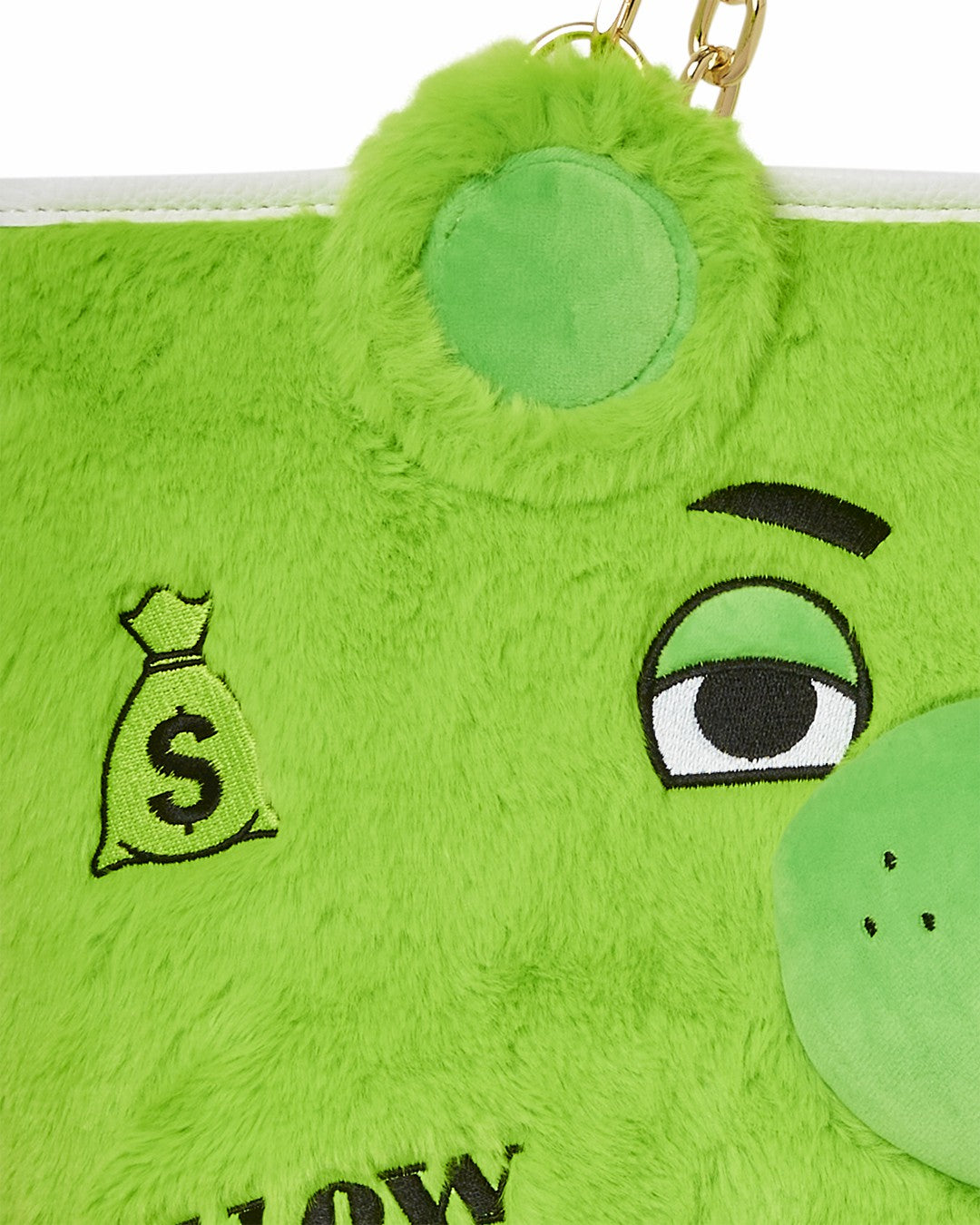 PLUSH MONEYBEAR TOTE (GREEN)