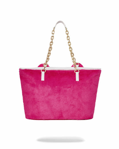 PLUSH MONEYBEAR TOTE (PINK)