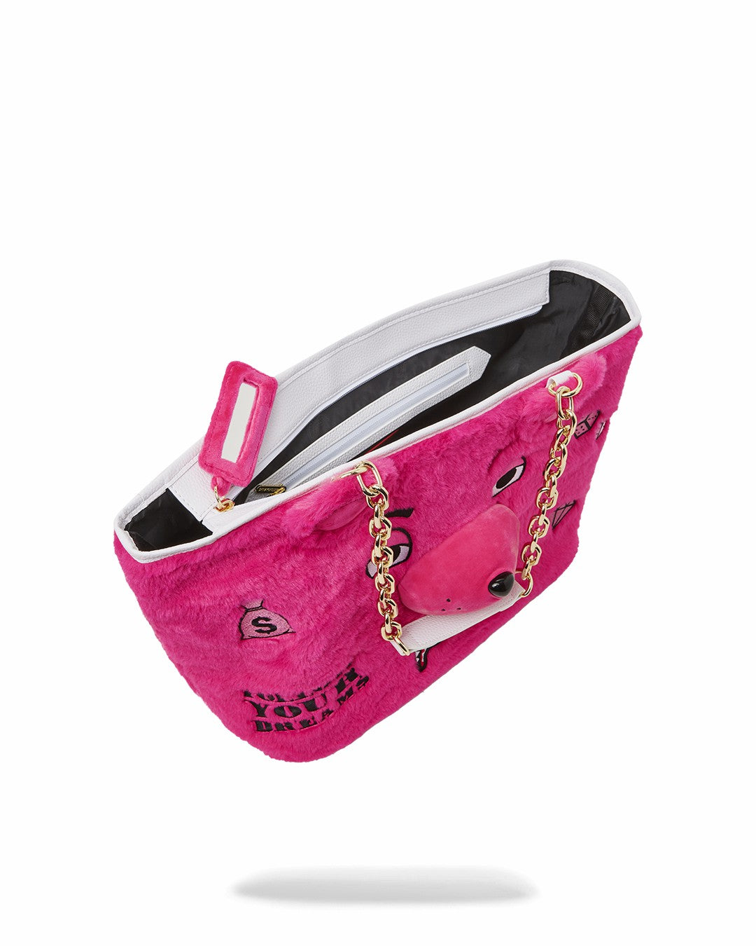 PLUSH MONEYBEAR TOTE (PINK)