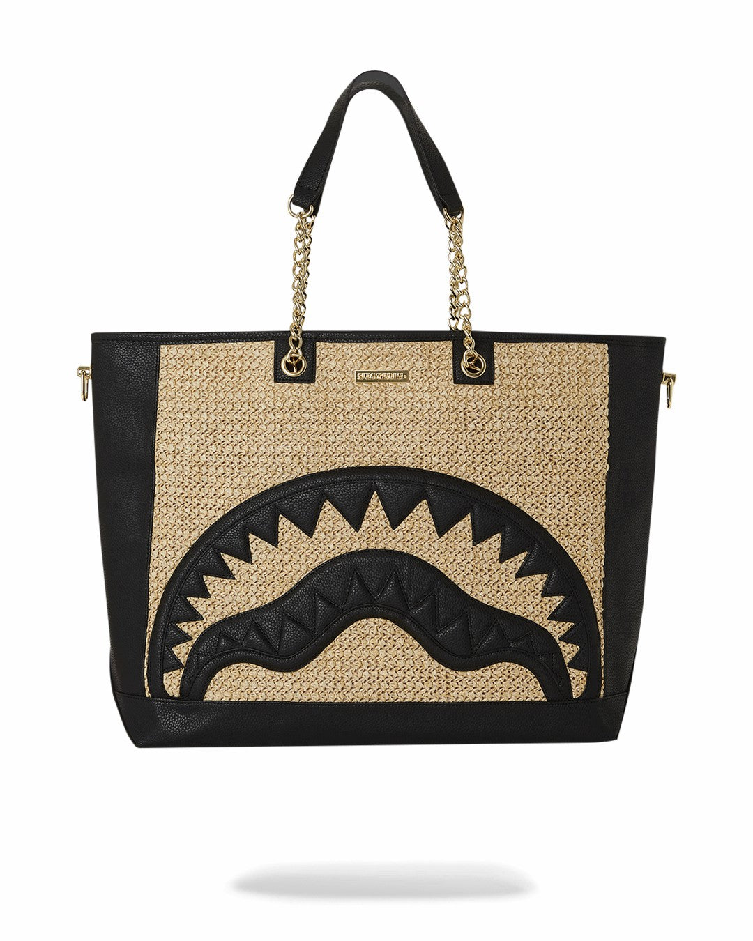 RAFFIA PALM TOTE