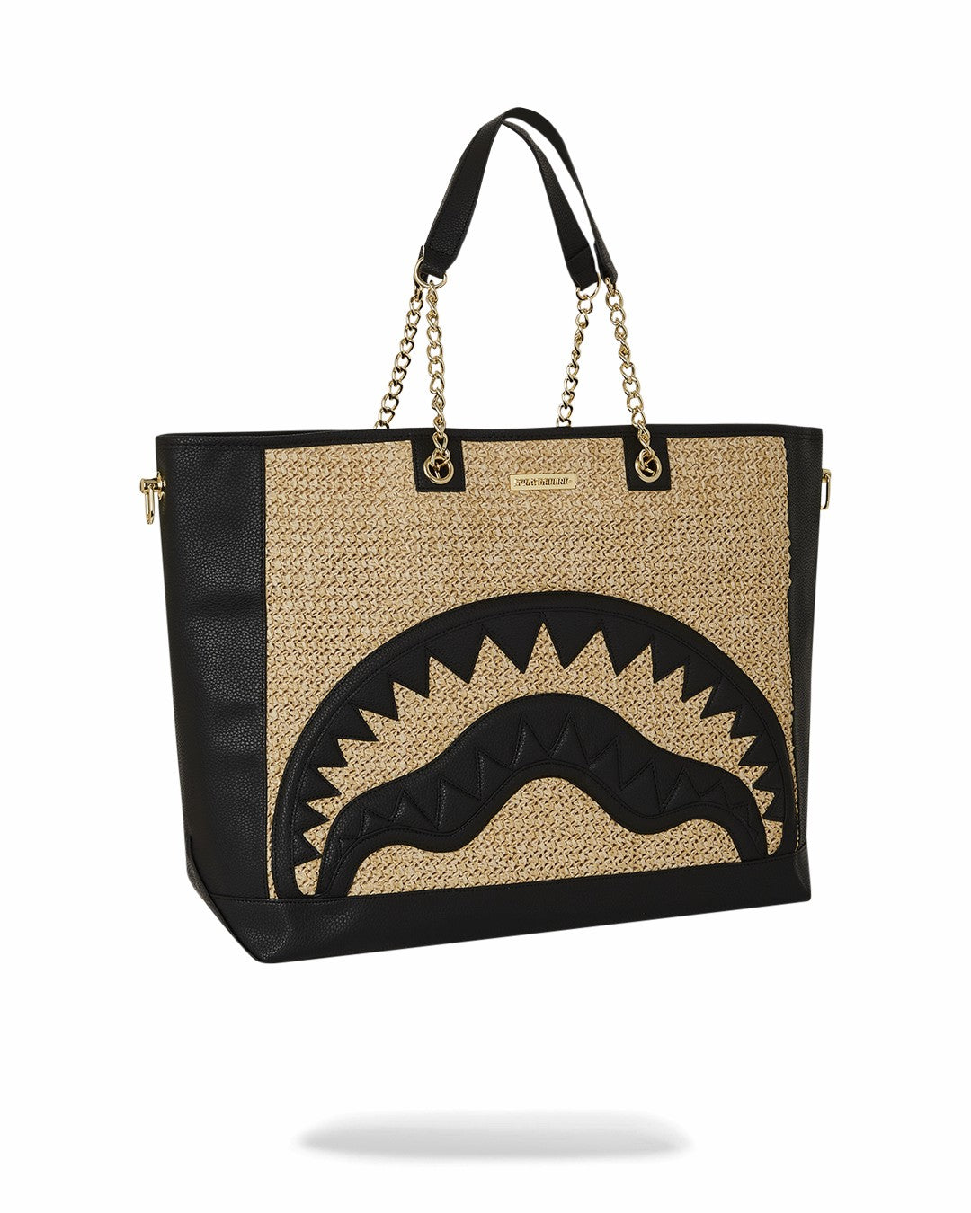 RAFFIA PALM TOTE