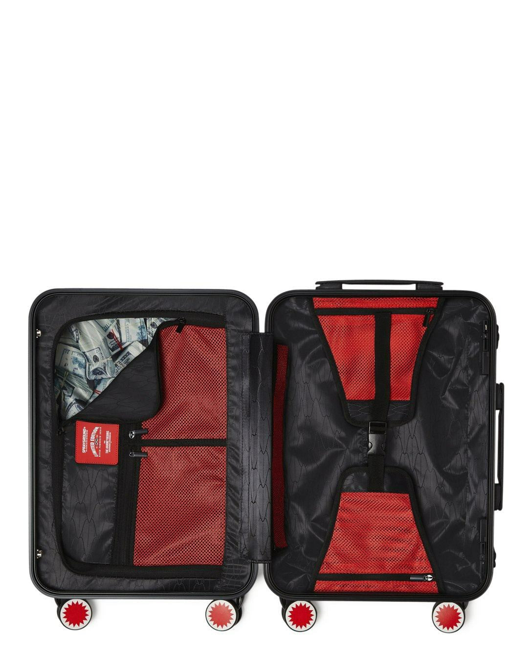 ROSE ALL DAY LA PALAIS SHARKNAUTICS HARDSHELL CARRY-ON LUGGAGE