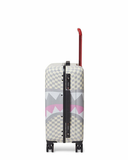 ROSE ALL DAY LA PALAIS SHARKNAUTICS HARDSHELL CARRY-ON LUGGAGE