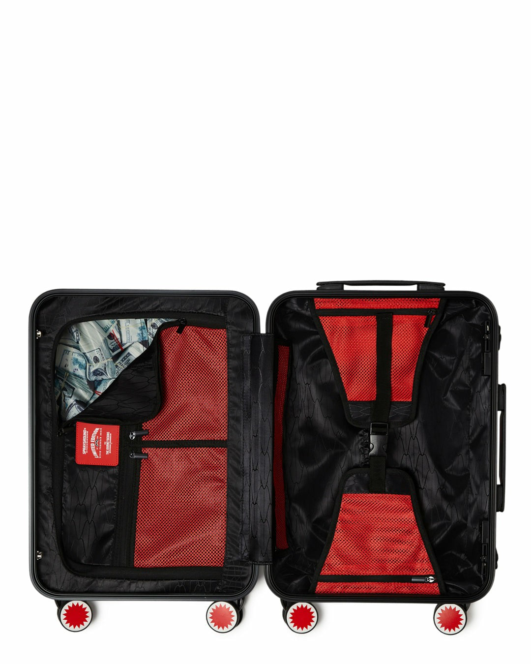 THE SANCTUARY SHARKNAUTICS HARDSHELL CARRY-ON LUGGAGE